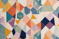Abstract Geo Cotton — Pattern detail view