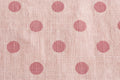 Blush Polka Dot Cotton — Pattern detail view