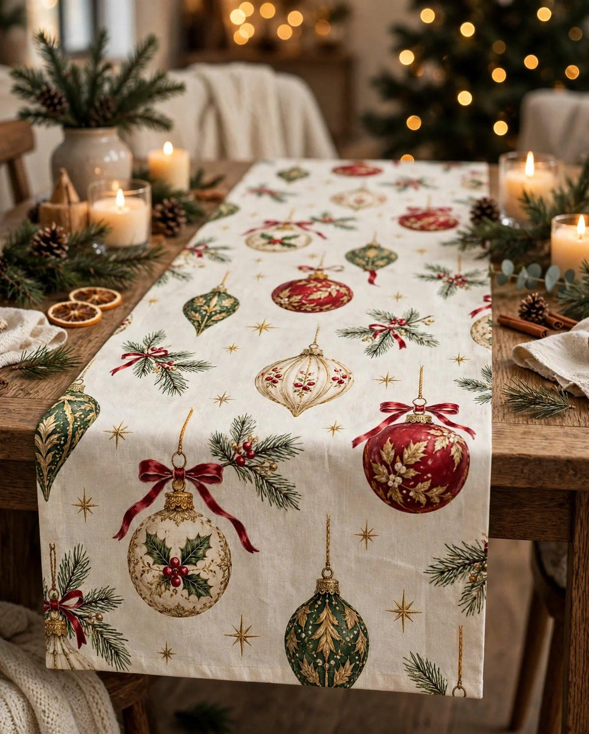 Retro Christmas Ornaments — lifestyle