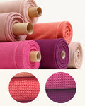 waffle-thermo-a wholesale fabric roll with real texture detail