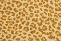 Golden Savanna Animal Print Canvas — Pattern detail view