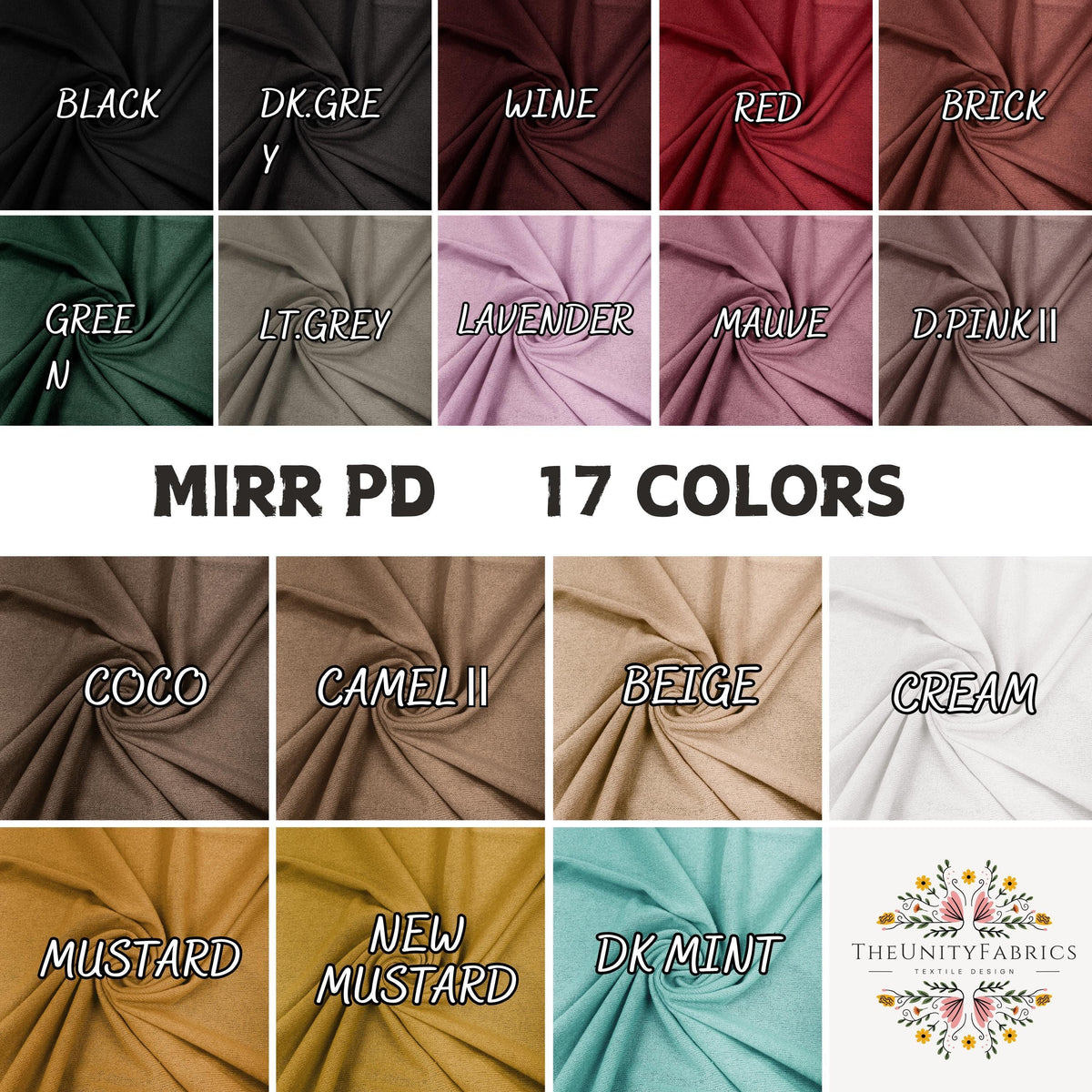 Mirr soft sweater knit fabric detail view