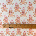 Gingerbread christmas fabric