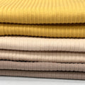 Cotton rib knit fabric