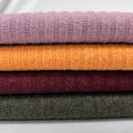 Mirr stripe rib knit fabric