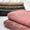 Mono rib knit fabric