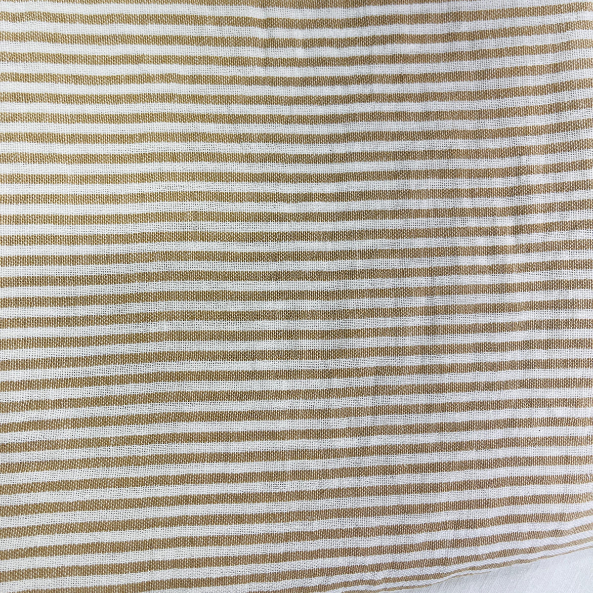 Solid linen fabric detail view
