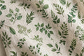 Leaf Print Linen — Pattern detail view