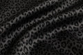 Midnight Prowl Animal Print Satin — Pattern detail view