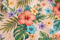 Tropical Floral Rayon — Pattern detail view