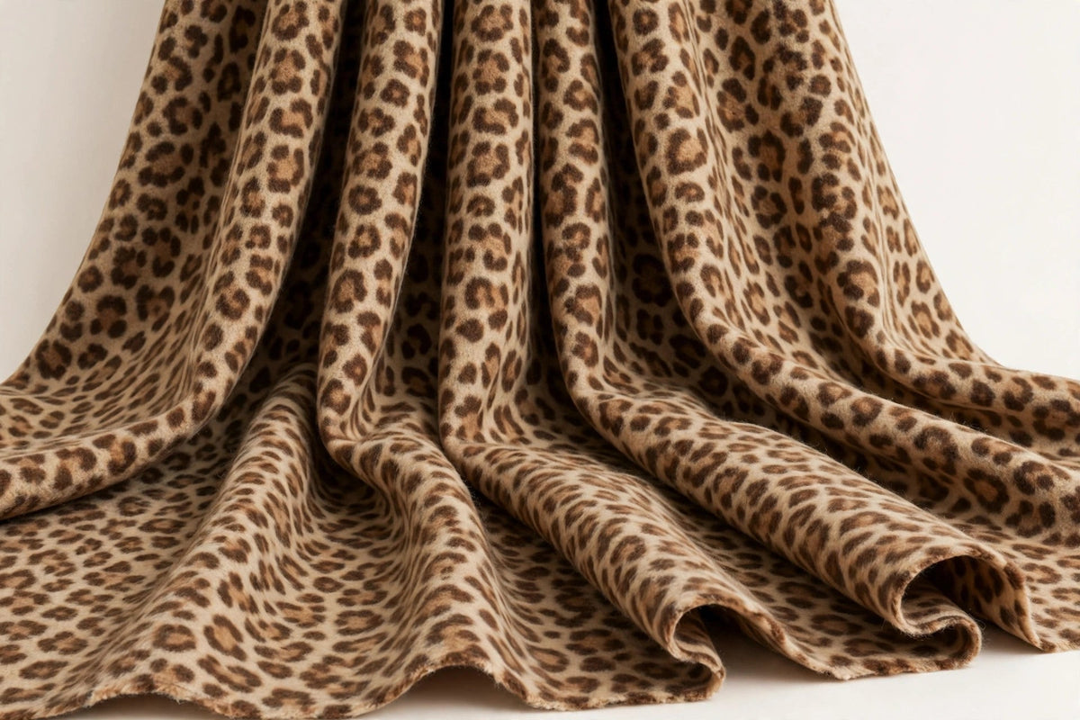 Safari Animal Print Flannel — Original product photo