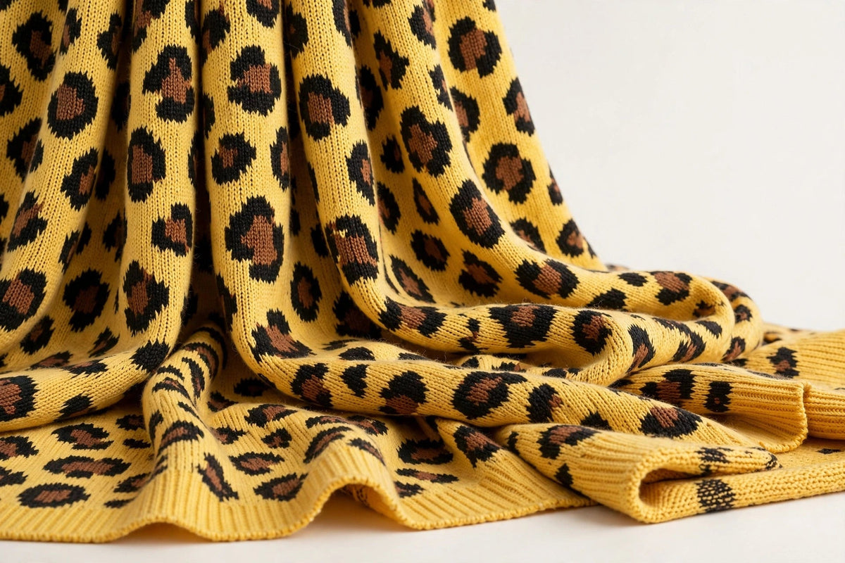 Big Cat Animal Print Knit — Original product photo
