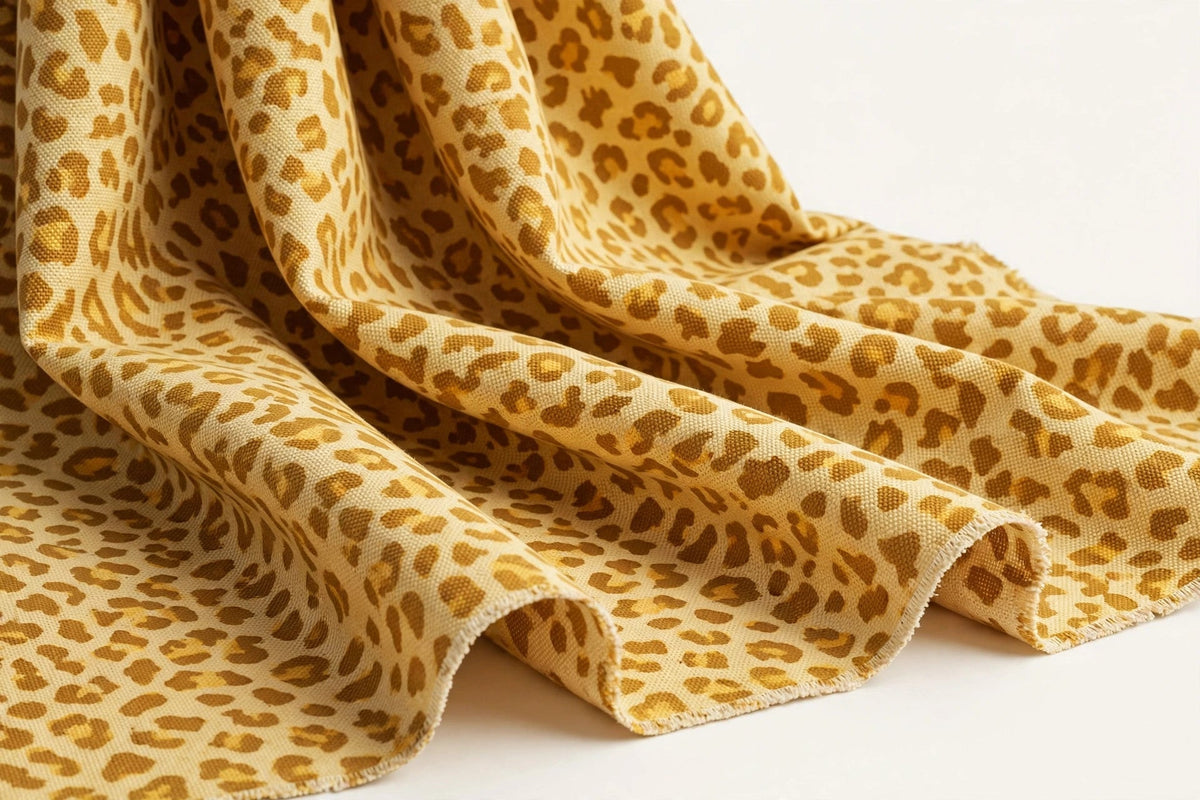 Golden Savanna Animal Print Canvas — Original product photo