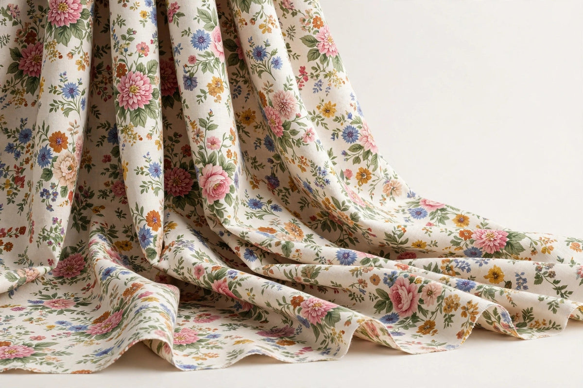 Vintage Floral Cotton — Original product photo