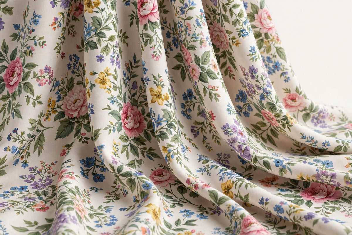 Garden Floral Rayon — Original product photo