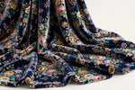 Midnight Garden Floral Velvet — Original product photo