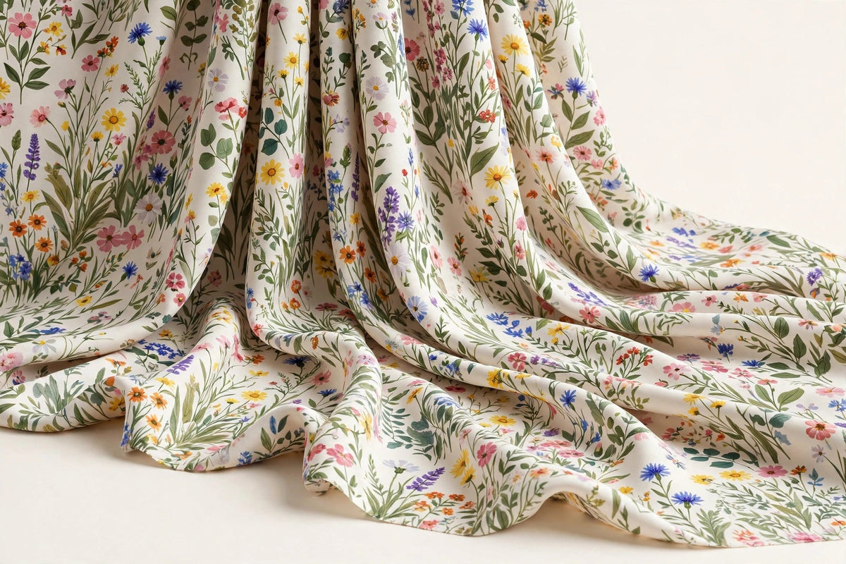 Wildflower Meadow Floral Rayon — Original product photo