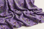 Iris Floral Jersey Knit — Original product photo