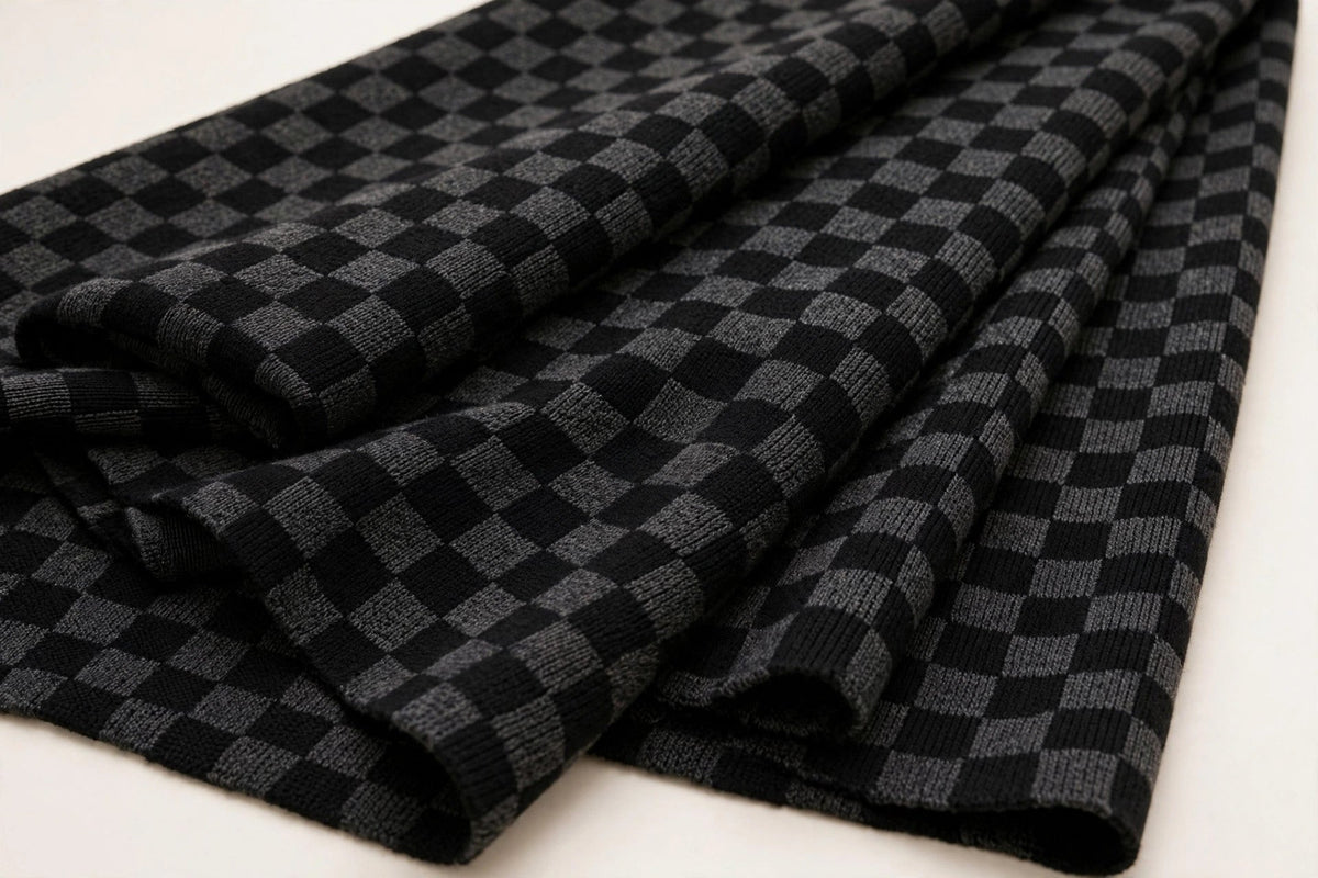 Checkerboard Knit — Original product photo