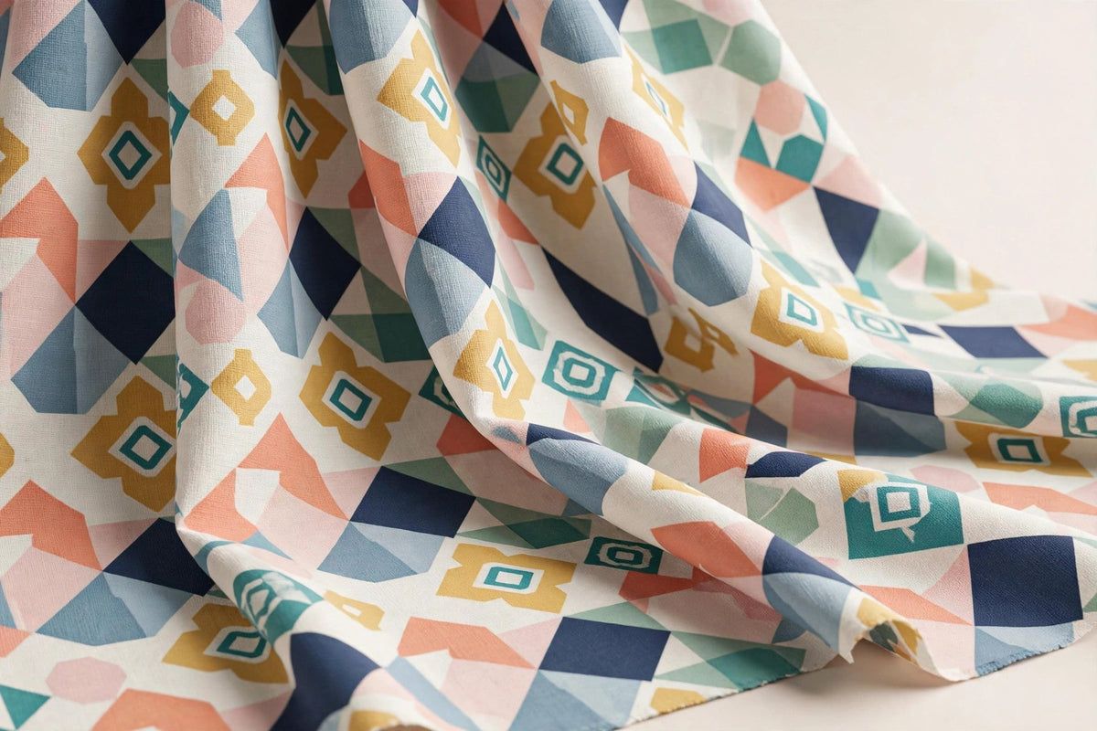 Geo Pop Cotton — Original product photo