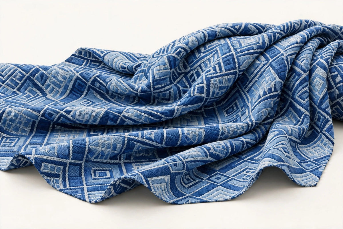 Geo Rhythm Woven — Original product photo