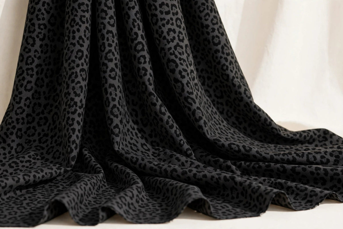Leopard Noir Cotton — Original product photo