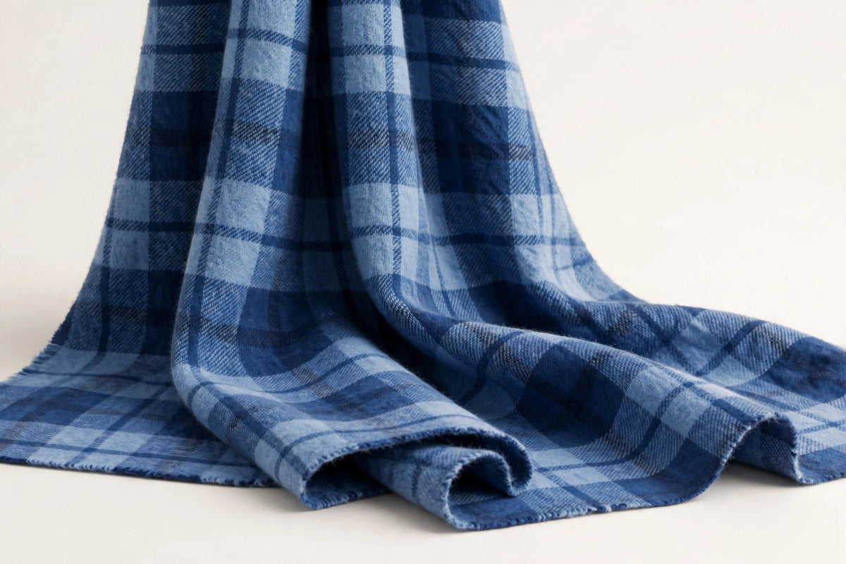 Blue Plaid Flannel — Original product photo