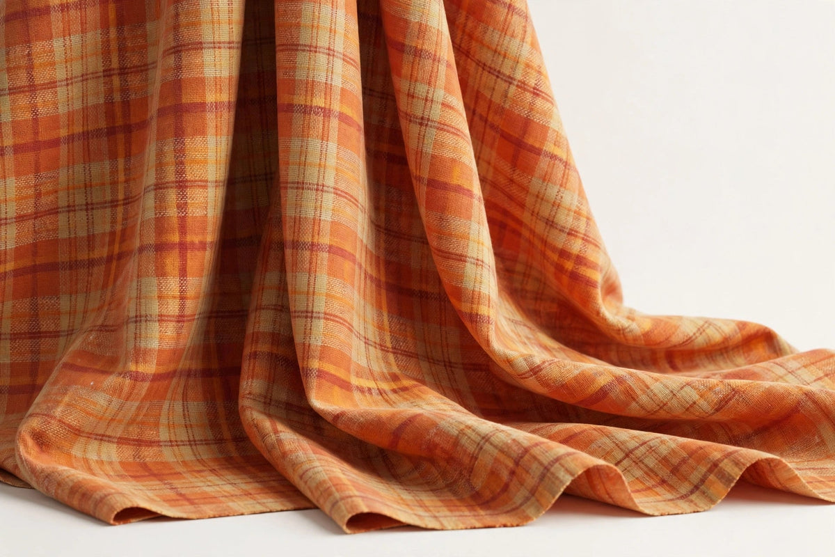 Autumn Plaid Cotton — Original product photo