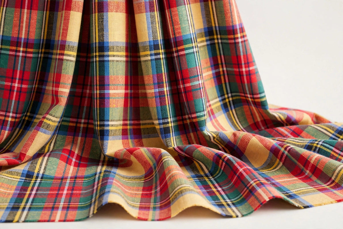 Madras Plaid Cotton — Original product photo