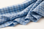 Sky Plaid Cotton — Original product photo
