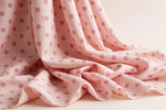 Blush Polka Dot Cotton — Original product photo