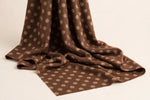 Cocoa Polka Dot Flannel — Original product photo