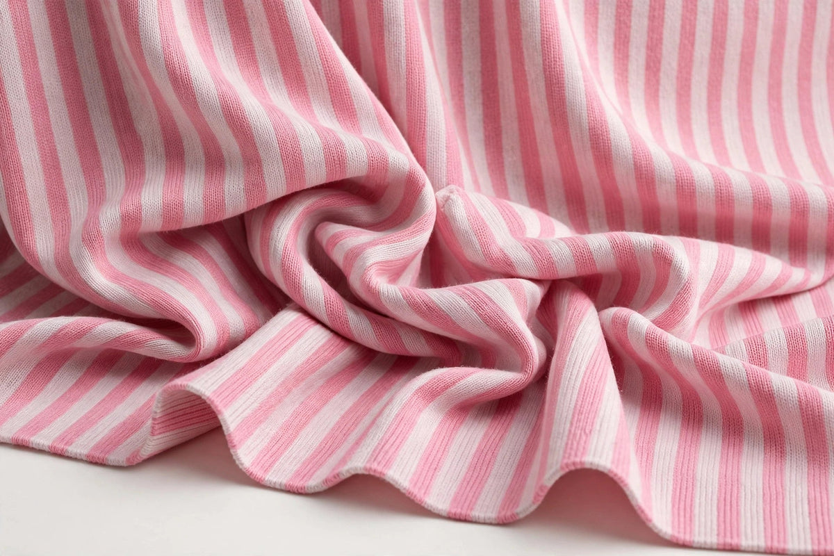 Candy Stripe Jersey Knit — Original product photo