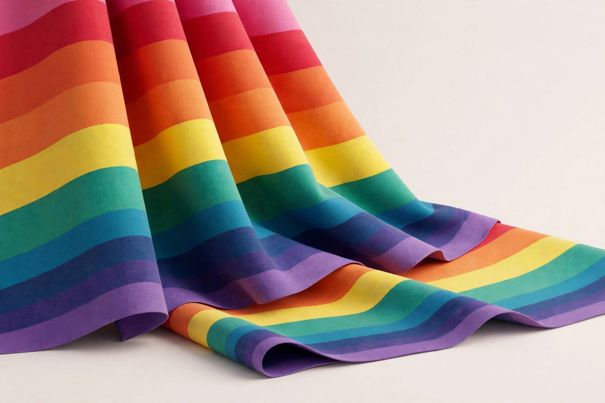Rainbow Stripe Cotton — Original product photo