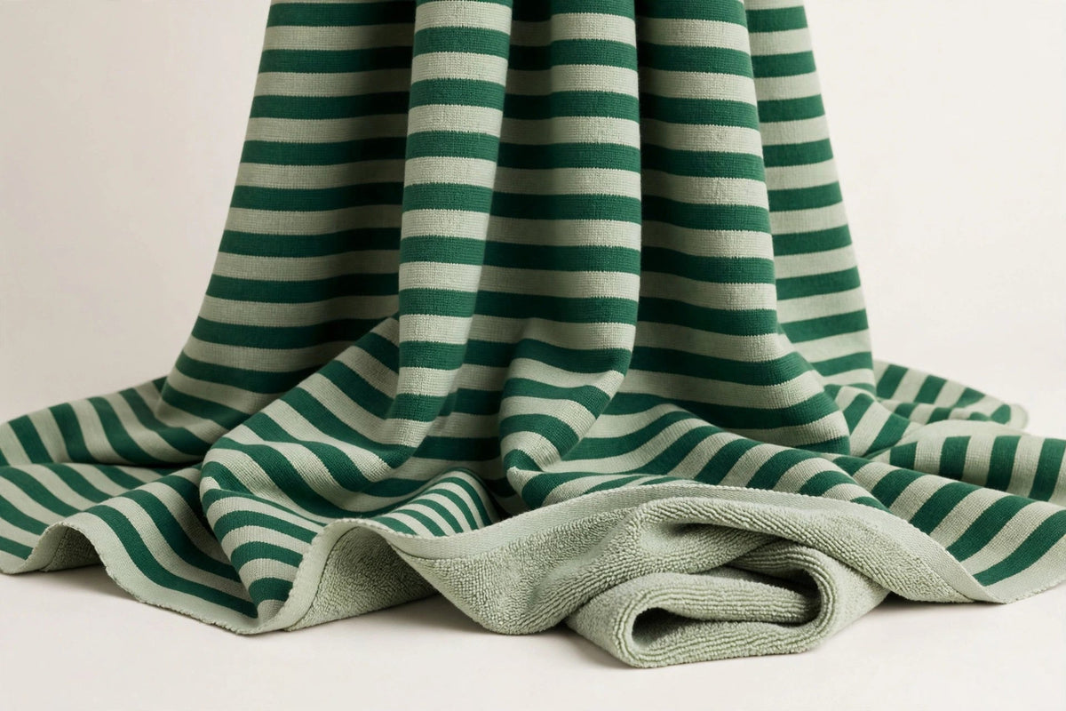 Rugby Stripe French Terry — Original product photo