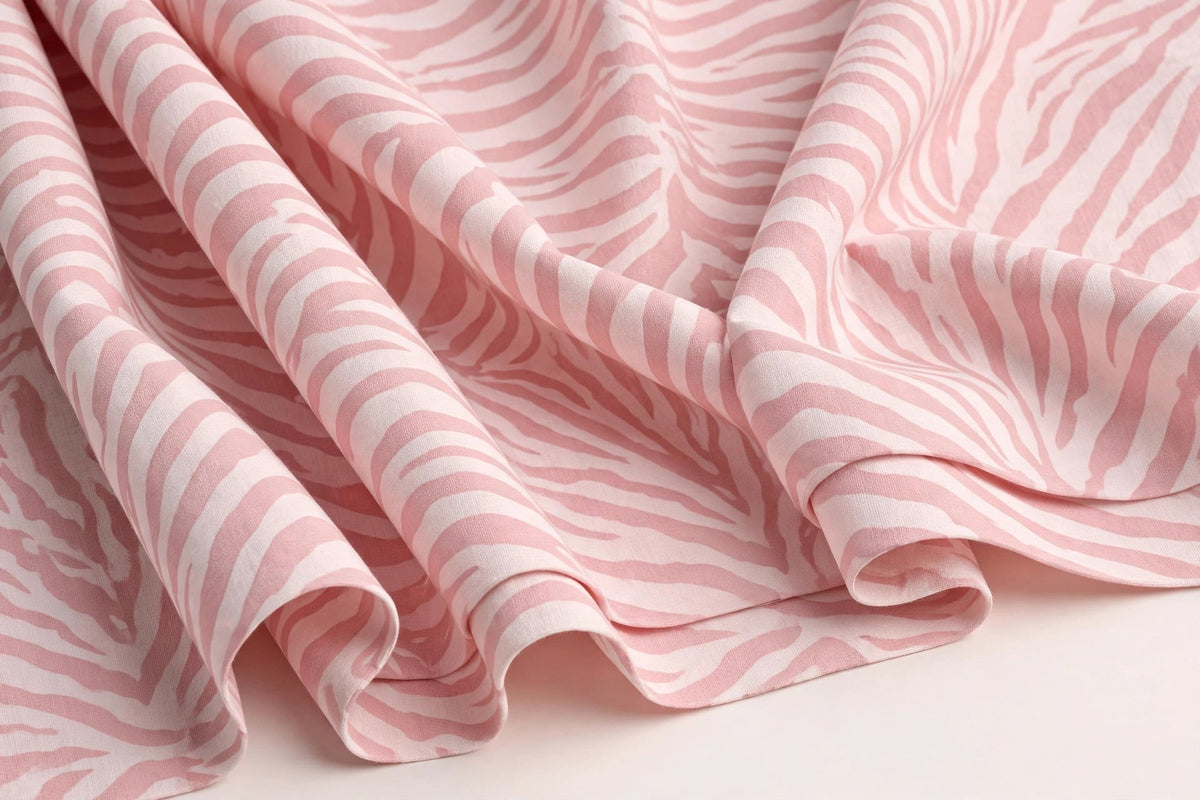 Pastel Zebra Cotton — Original product photo