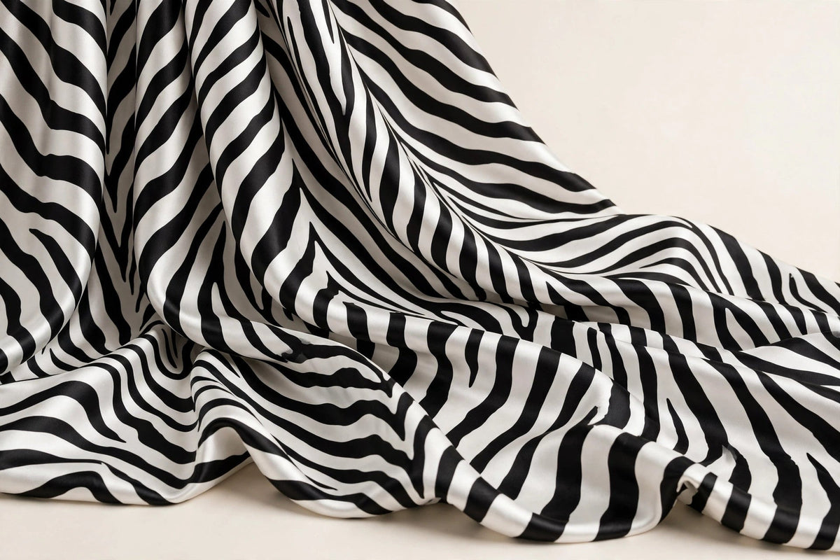 Zebra Luxe Satin — Original product photo