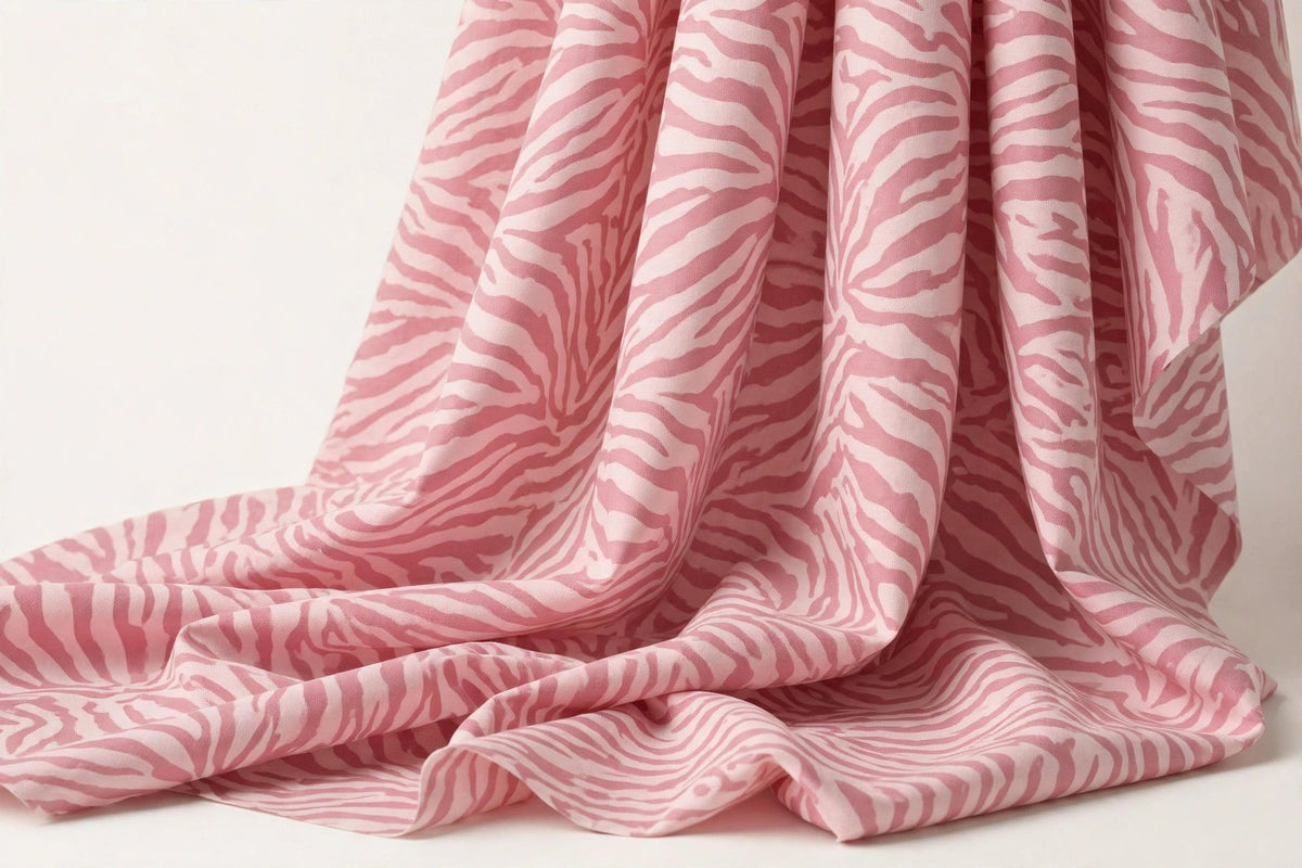 Pink Zebra Cotton — Original product photo