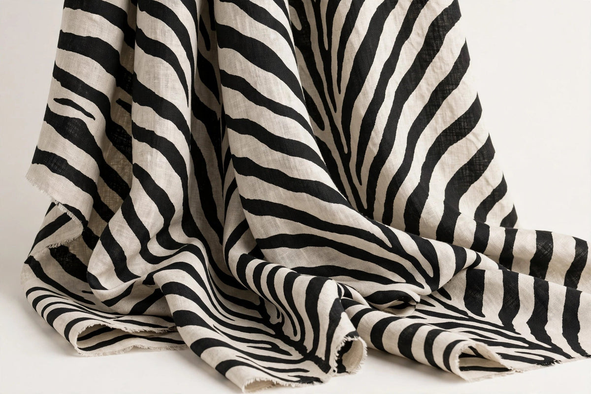 Wild Zebra Linen — Original product photo