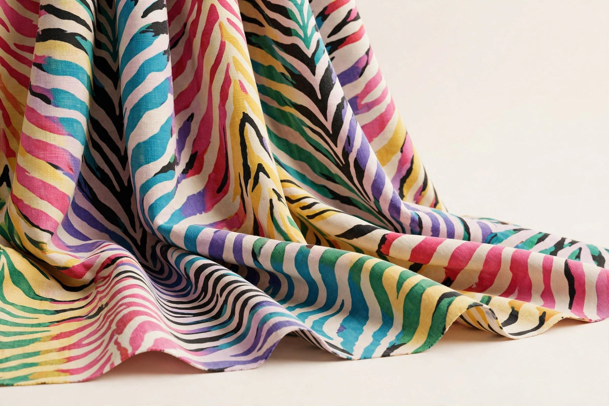 Zebra Bloom Cotton — Original product photo