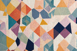 Abstract Geo Cotton — Pattern detail view