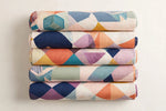 Abstract Geo Cotton — Folded stack view