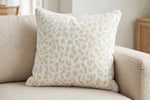 Arctic Animal Print Fleece — Lifestyle cushion view