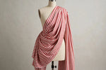 Awning Stripe Cotton — Draped view