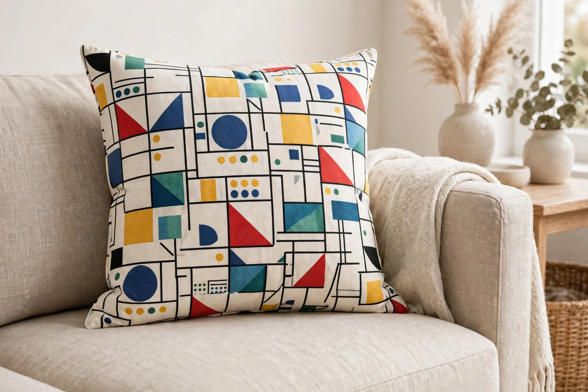 Bauhaus Cotton — Lifestyle cushion view