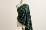 Blackwatch Plaid Flannel — Draped view