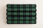 Blackwatch Plaid Flannel — Folded stack view