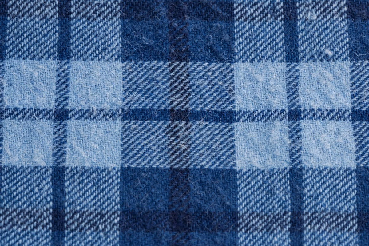Blue Plaid Flannel — Pattern detail view