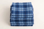 Blue Plaid Flannel — Folded stack view