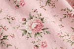 Blush Peony Floral Cotton — Pattern detail view